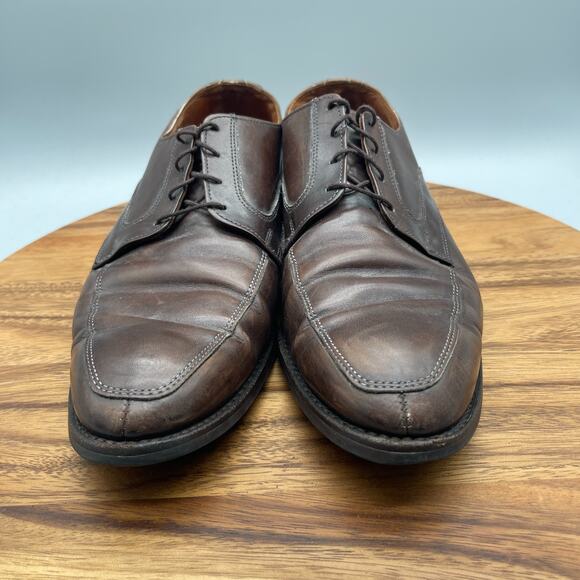 Allen Edmonds Mens 11.5 D Montgomery Leather Lace Up Oxfords USA Made Shoes 3162 main image 7
